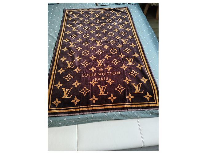 Louis Vuitton Monogram Handtuch Braun Golden - Ansicht 6