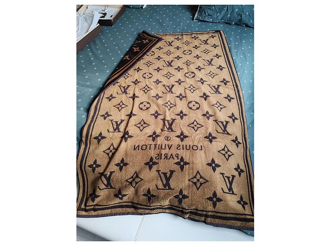 Louis Vuitton Monogram Handtuch Braun Golden - Ansicht 7