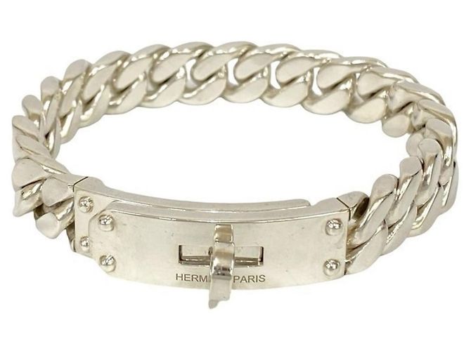 Bracciale charm Gourmet GM in argento 925 Hermès - vista 4