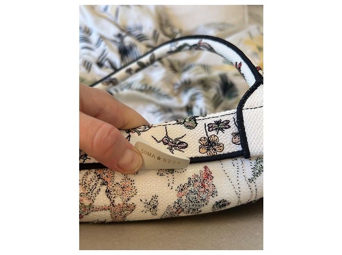 Borsa Tote Grande Dior in tessuto - vista 3