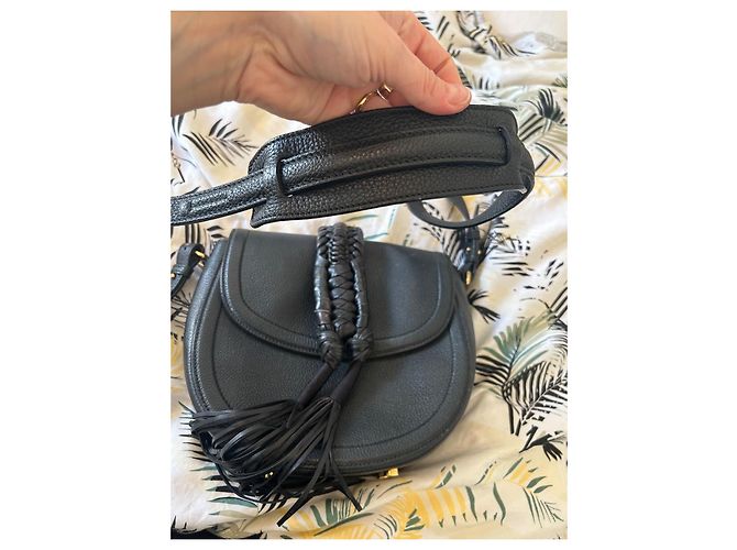Borsa in pelle nera - Altuzarra Nero - vista 3