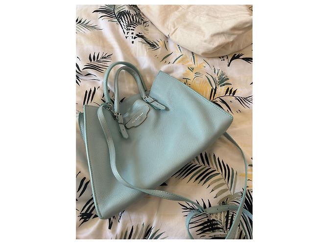 Borsa in pelle blu cielo - Balenciaga Blu chiaro - vista 2