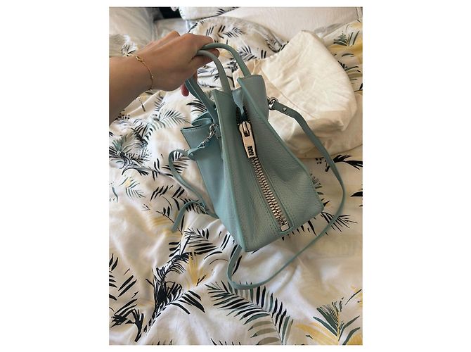 Borsa in pelle blu cielo - Balenciaga Blu chiaro - vista 3