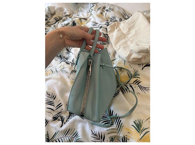 Borsa in pelle blu cielo - Balenciaga Blu chiaro - vista 4