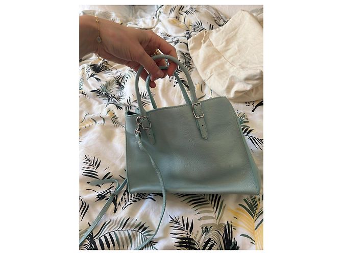 Borsa in pelle blu cielo - Balenciaga Blu chiaro - vista 5