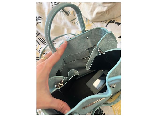 Borsa in pelle blu cielo - Balenciaga Blu chiaro - vista 7