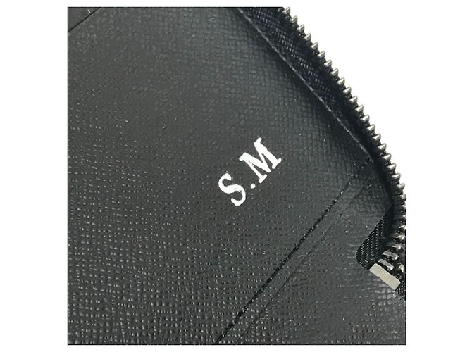 Portefeuille Long Monogram Eclipse Louis Vuitton Noir - vue 11