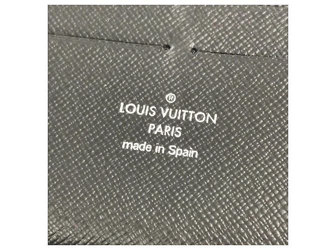 Portefeuille Long Monogram Eclipse Louis Vuitton Noir - vue 12