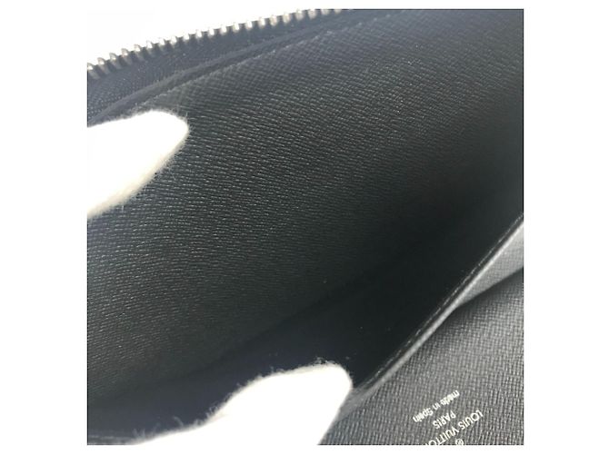 Portefeuille Long Monogram Eclipse Louis Vuitton Noir - vue 14