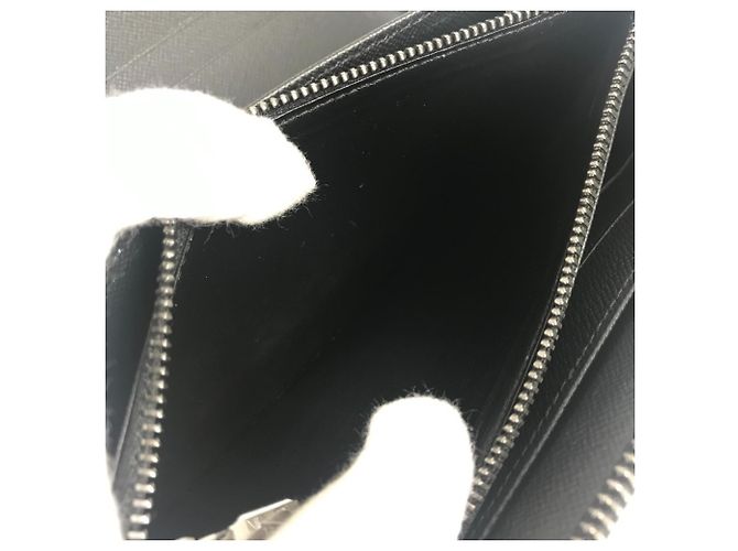 Portefeuille Long Monogram Eclipse Louis Vuitton Noir - vue 15