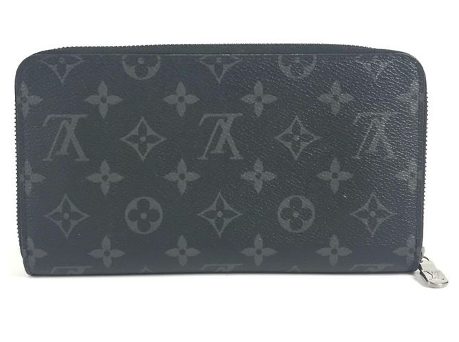 Portefeuille Long Monogram Eclipse Louis Vuitton Noir - vue 2