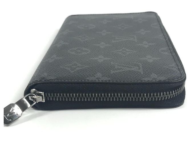 Portefeuille Long Monogram Eclipse Louis Vuitton Noir - vue 4
