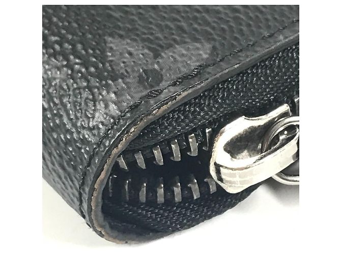 Portefeuille Long Monogram Eclipse Louis Vuitton Noir - vue 8