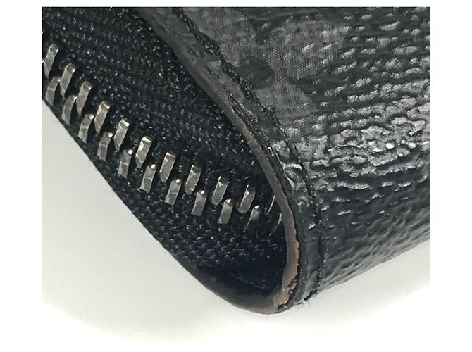 Portefeuille Long Monogram Eclipse Louis Vuitton Noir - vue 9
