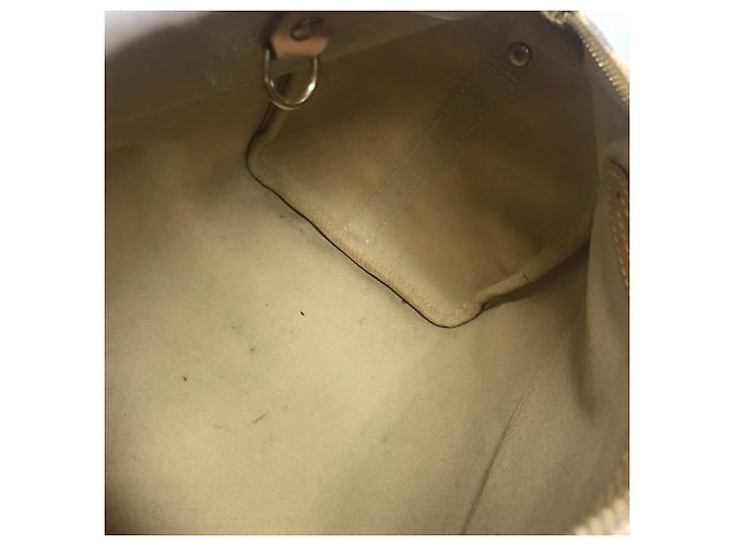 Borsa Speedy Bandoulière 25 Damier Azur di Louis Vuitton Bianco - vista 17
