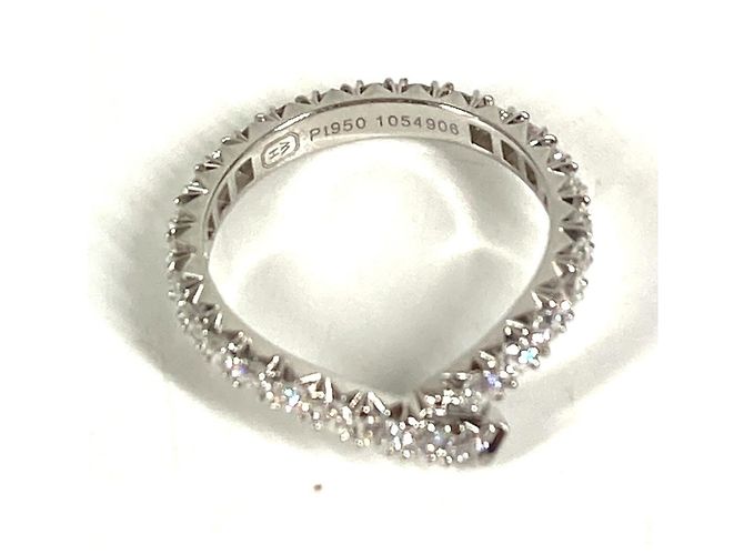 Diamantring aus Platin Ribbon von HARRY WINSTON Silber - Ansicht 7