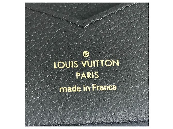 Copri-passaporto Monogram Empreinte Louis Vuitton Nero - vista 10