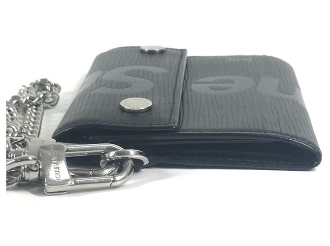 Louis Vuitton Epi Leather Chain Wallet Black - Ansicht 4