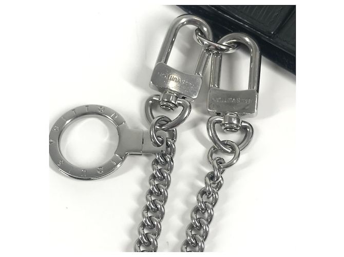 Louis Vuitton Epi Leather Chain Wallet Black - Ansicht 8