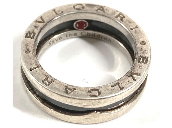 Bulgari Bvlgari Save the Children Ring Schwarz Silber - Ansicht 2