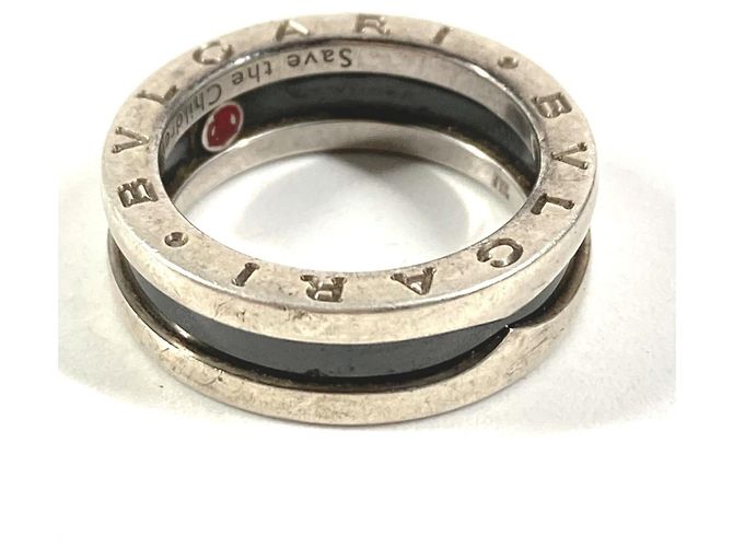 Bulgari Bvlgari Save the Children Ring Schwarz Silber - Ansicht 5