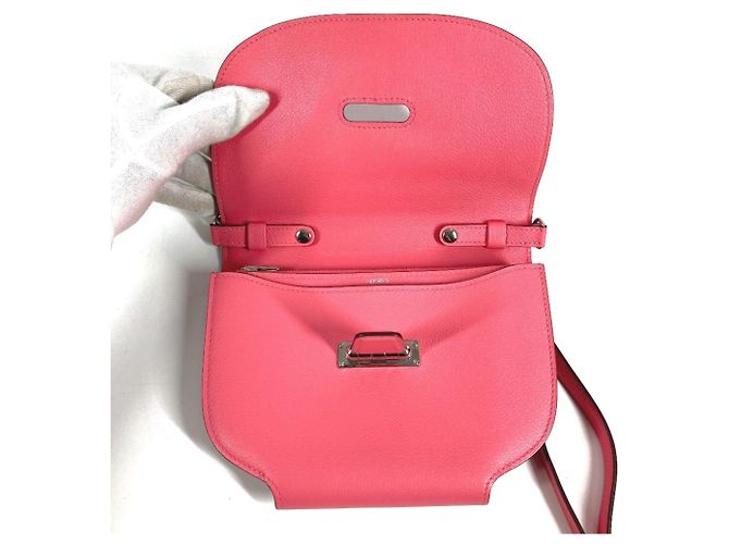 Pochette Flap Mini Convoyeur Hermès Rosa - vista 10