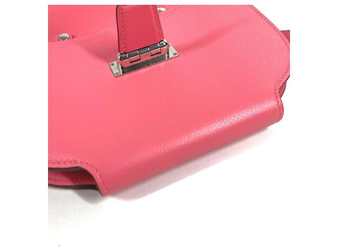 Pochette Flap Mini Convoyeur Hermès Rosa - vista 11