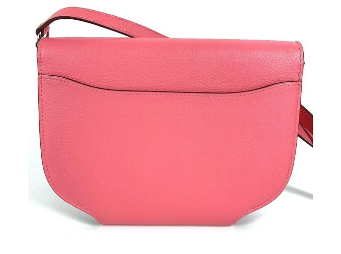 Pochette Flap Mini Convoyeur Hermès Rosa - vista 3