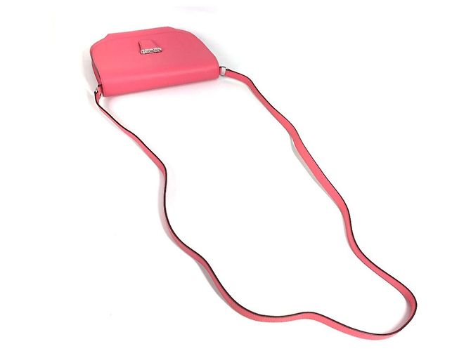 Pochette Flap Mini Convoyeur Hermès Rosa - vista 8