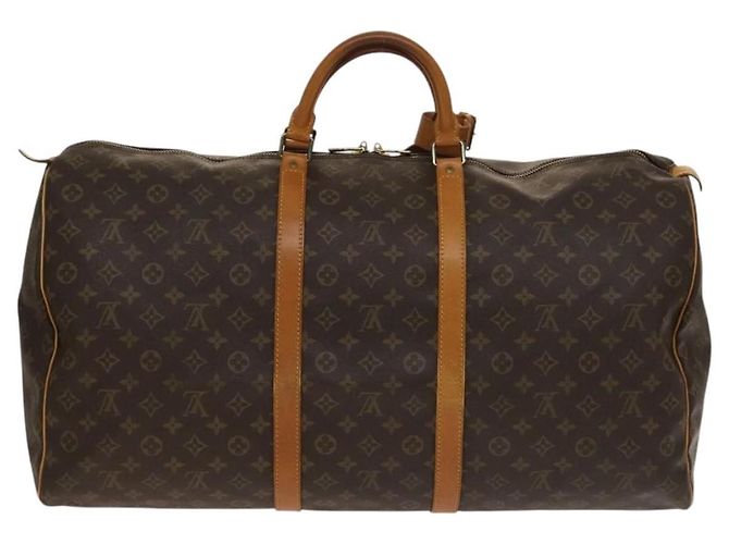 Louis Vuitton Keepall Bag Monogram Canvas 60 Brown - view 2