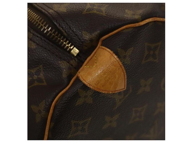Louis Vuitton Keepall Bag Monogram Canvas 60 Brown - view 6