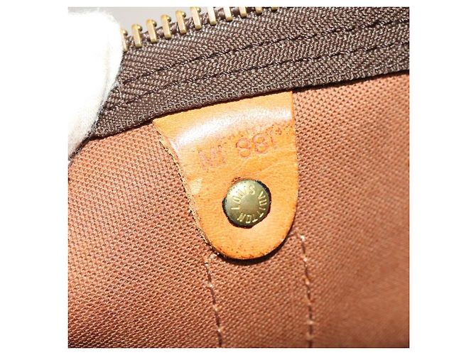 Louis Vuitton Keepall Bag Monogram Canvas 60 Brown - view 7