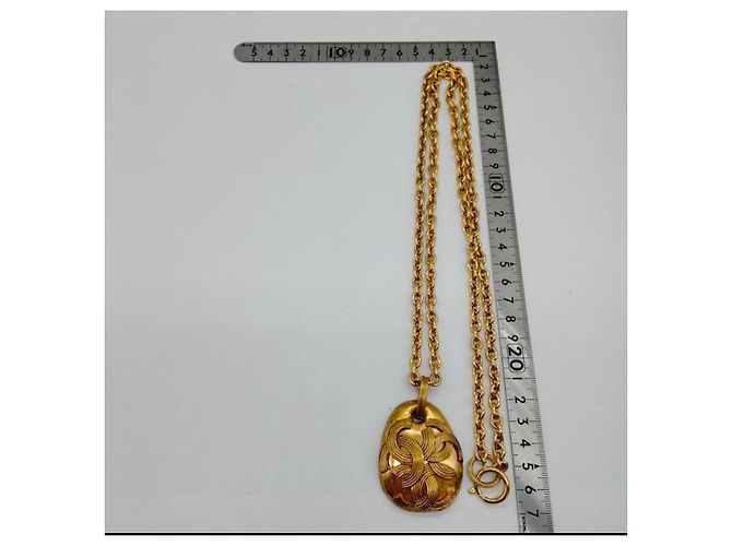 Pendente vintage di Chanel Gold hardware - vista 7