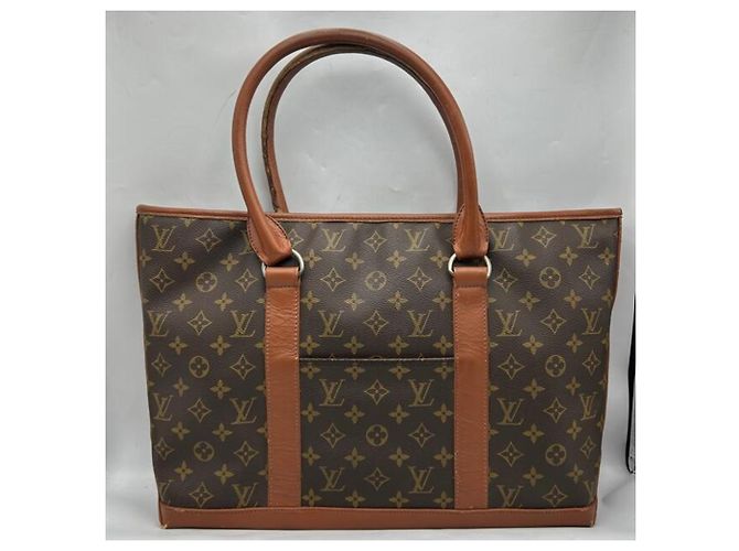 Borsa Tote Weekend PM Monogramma Louis Vuitton Marrone - vista 2
