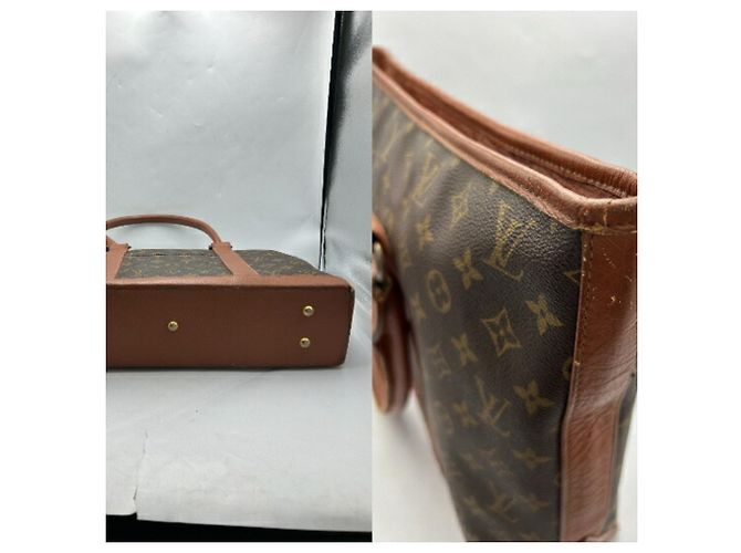 Borsa Tote Weekend PM Monogramma Louis Vuitton Marrone - vista 7