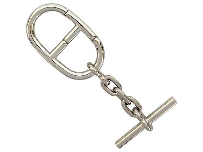 Ring Hermès HERMES Portachiavi Chaine d'Ancre Argento - vista 2