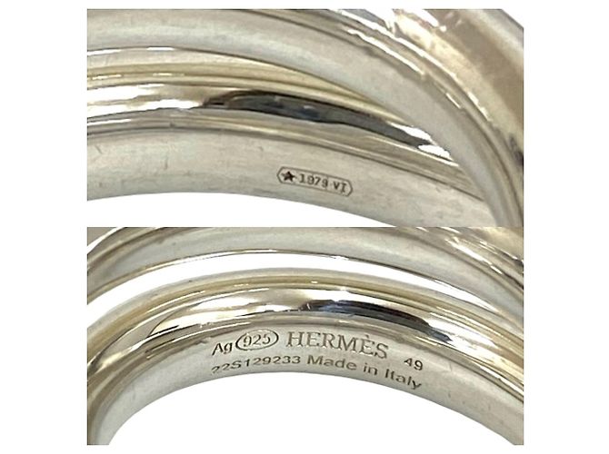 Hermès Vertige Silber 925 Bandring - Ansicht 2