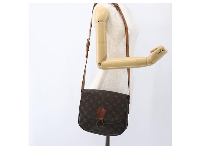 LOUIS VUITTON Borsa a Spalla Monogram Saint Cloud GM M51242 LV Auth 170623 Monogramma - vista 26