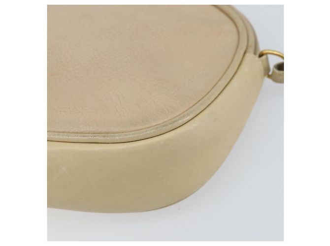 Borsa a Spalla in Pelle Beige Oro GUCCI 007 112 0094 Auth ep13291 D'oro - vista 10
