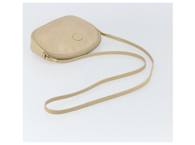 Borsa a Spalla in Pelle Beige Oro GUCCI 007 112 0094 Auth ep13291 D'oro - vista 7