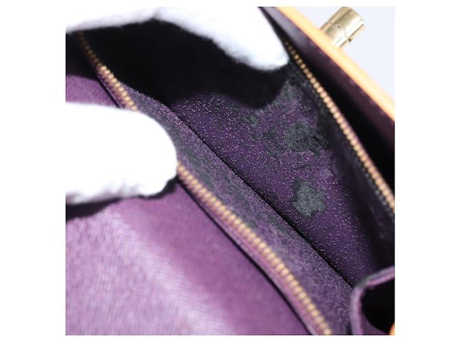 LOUIS VUITTON Borsa a Mano Epi Malesherbes Tassili Giallo Jonne M52379 Auth 169040 - vista 11