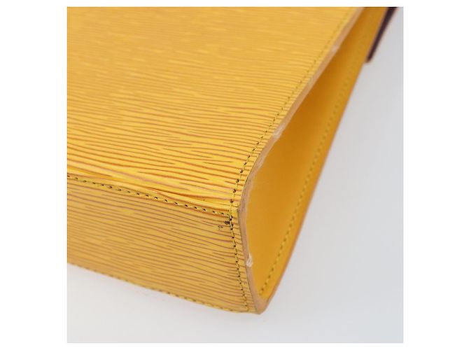 LOUIS VUITTON Borsa a Mano Epi Malesherbes Tassili Giallo Jonne M52379 Auth 169040 - vista 15