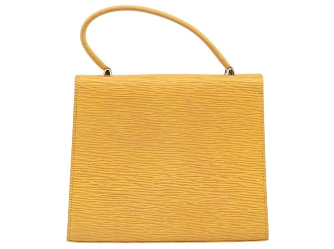 LOUIS VUITTON Borsa a Mano Epi Malesherbes Tassili Giallo Jonne M52379 Auth 169040 - vista 2