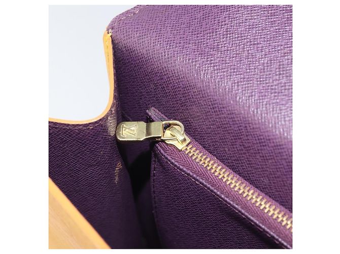 LOUIS VUITTON Borsa a Mano Epi Malesherbes Tassili Giallo Jonne M52379 Auth 169040 - vista 22
