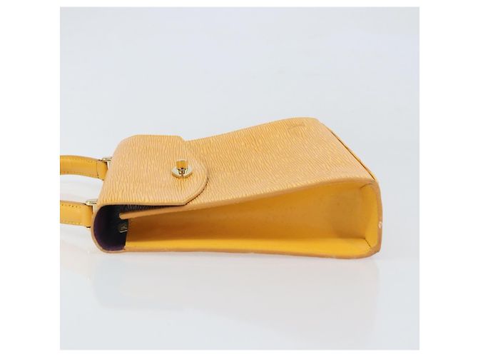 LOUIS VUITTON Borsa a Mano Epi Malesherbes Tassili Giallo Jonne M52379 Auth 169040 - vista 4