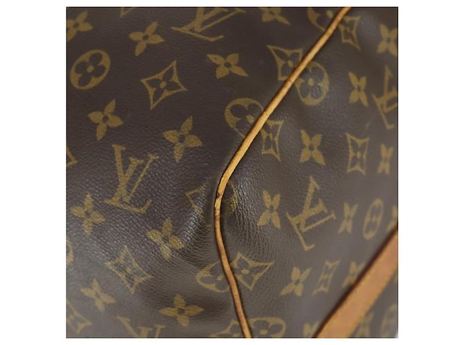 LOUIS VUITTON Monogram Keepall Bandouliere 55 Borsa Boston M41414 LV Auth 166551 Monogramma - vista 13
