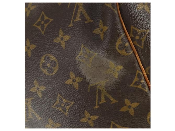 LOUIS VUITTON Monogram Keepall Bandouliere 55 Borsa Boston M41414 LV Auth 166551 Monogramma - vista 17