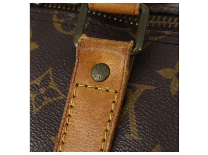 LOUIS VUITTON Monogram Keepall Bandouliere 55 Borsa Boston M41414 LV Auth 166551 Monogramma - vista 18