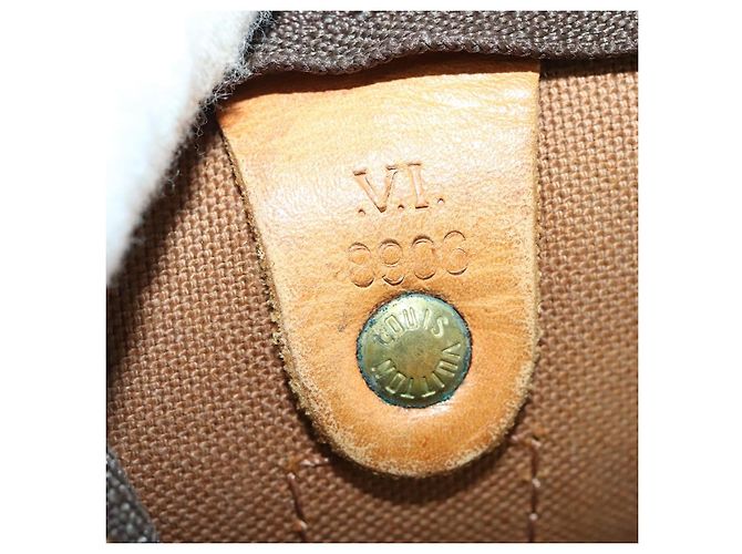 LOUIS VUITTON Monogram Keepall Bandouliere 55 Borsa Boston M41414 LV Auth 166551 Monogramma - vista 24