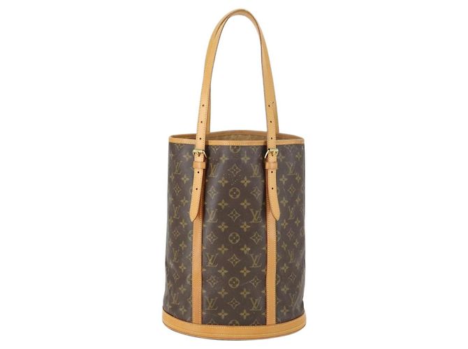 LOUIS VUITTON Borsa a Spalla Monogram Bucket GM M42236 LV Auth 163459 Monogramma - vista 13